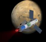 Astronave con propulsione a fusione verso Marte, 2030 – 2040